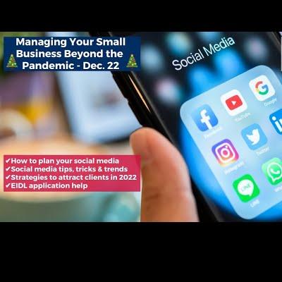 Managing Your Small Business Beyond the Pandemic with digital media consultant, Tiffany Phillips on social media trends & tips 